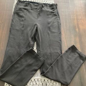 Athleta hybrid high rise charcoal grey pants